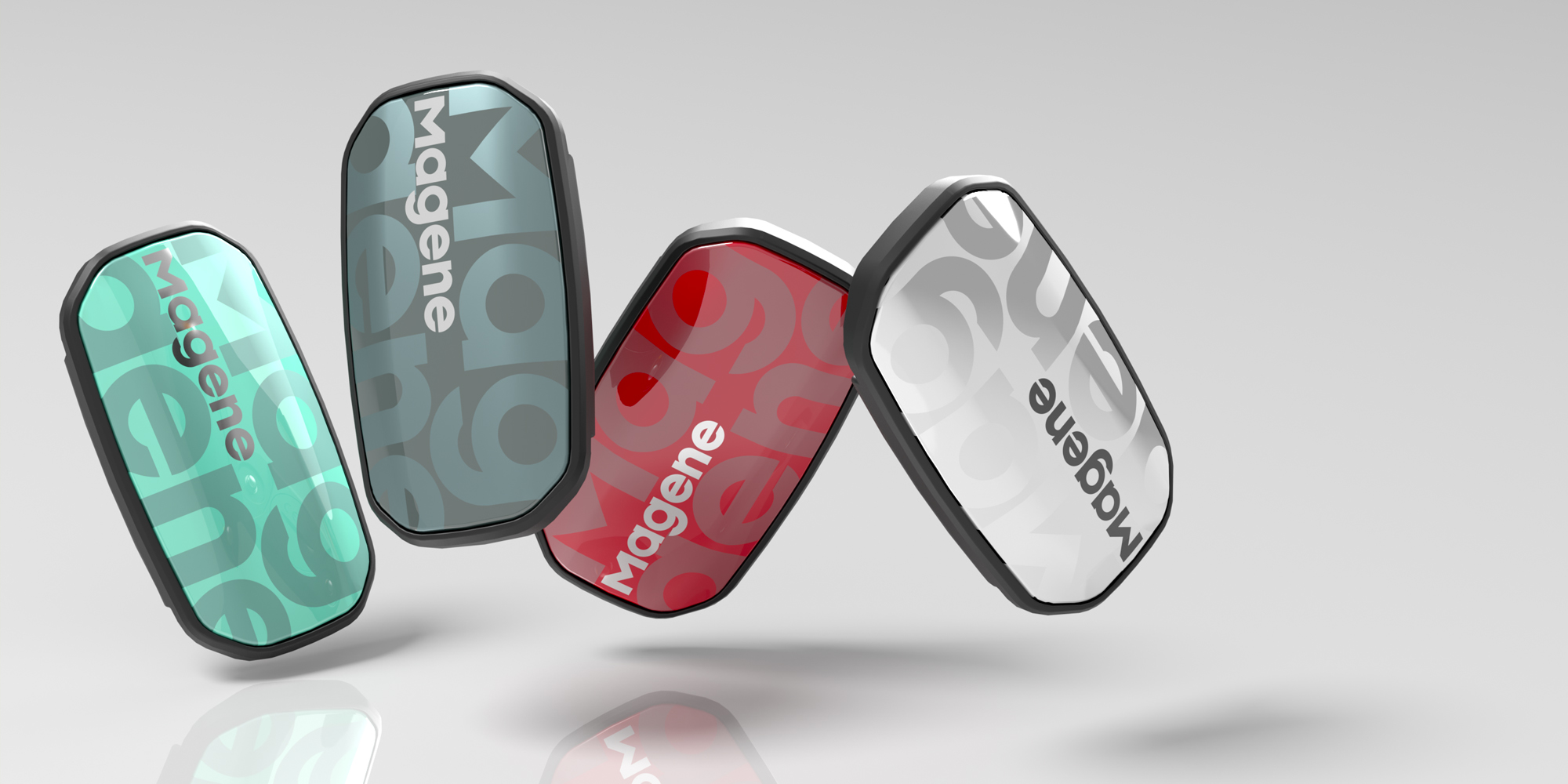 Czujnik tętna Magene H603 - biały